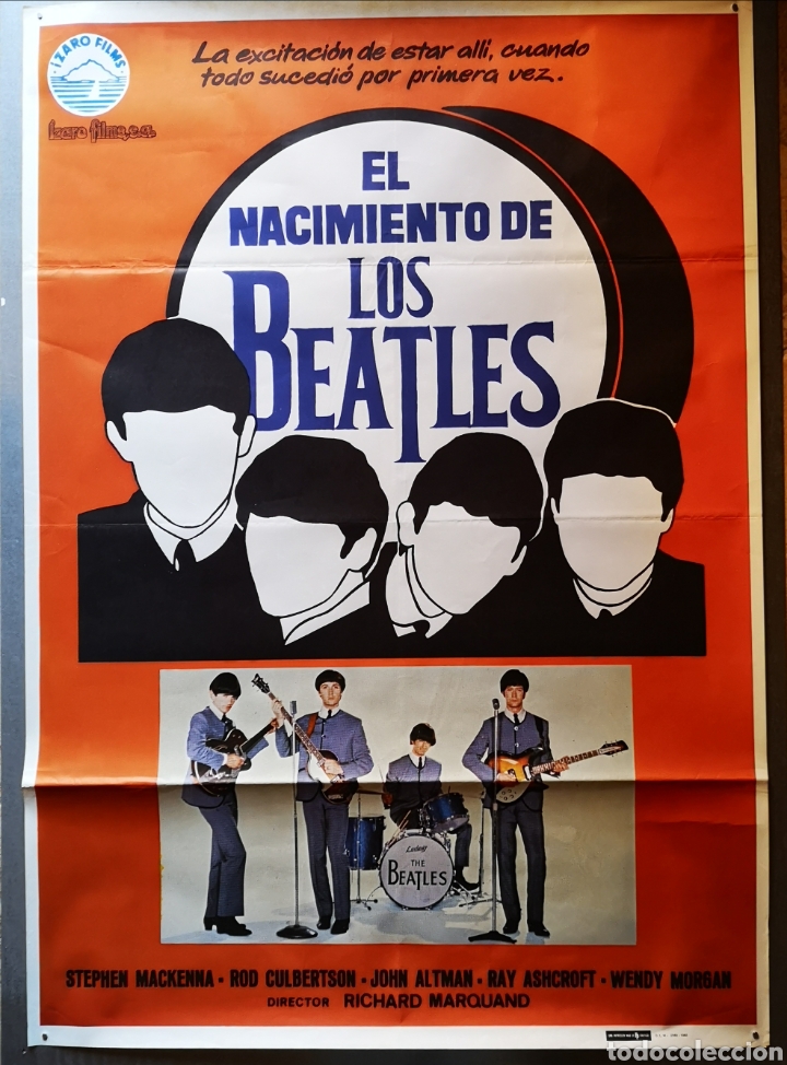 Cinema: EL NACIMIENTO DE LOS BEATLES - 1980 - 70 X 100 - (7)