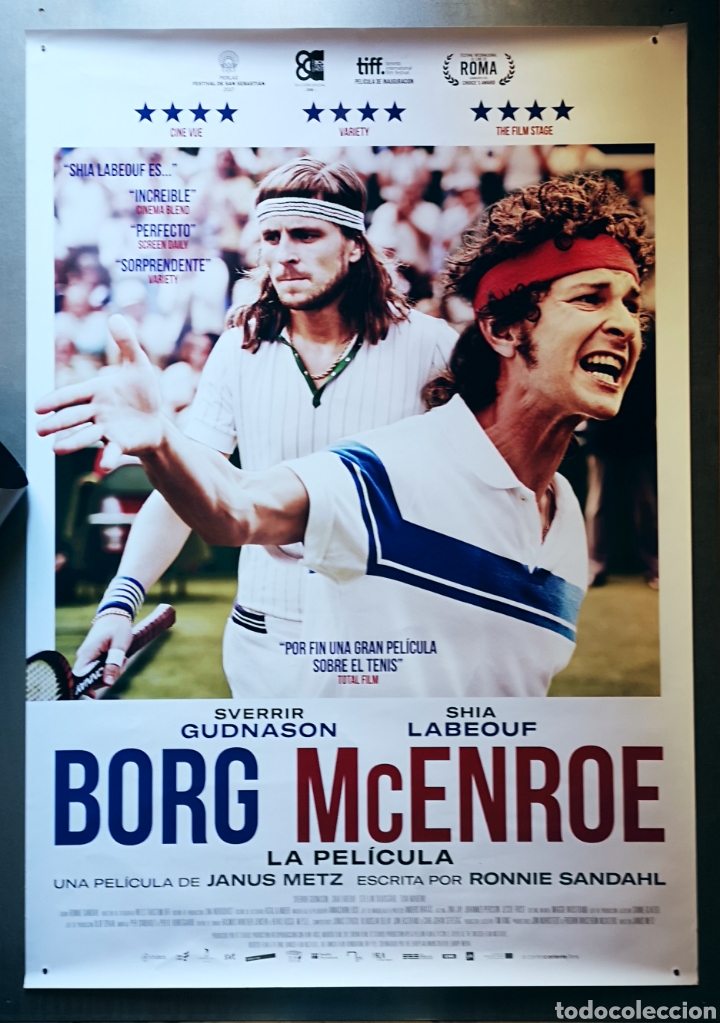 Cine: BORG McENROE - 2018 - 70 X 100 - (7) - Foto 1