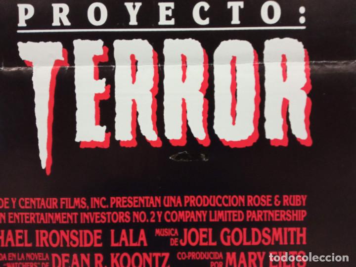 Cine: Proyecto: Terror. Michael Ironside, Corey Haim, Christopher Cary. POSTER ORIGINAL - Foto 7