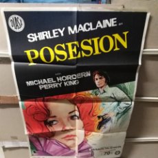 Cine: POSESION SHIRLEY MACLAINE POSTER ORIGINAL 70X100 YY (2461)