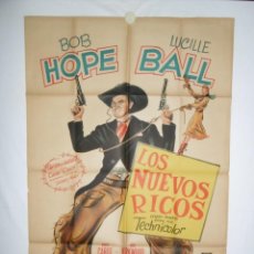 Cine: LOS NUEVOS RICOS - 110 X 75CM - 1950 - LITOGRAFICO