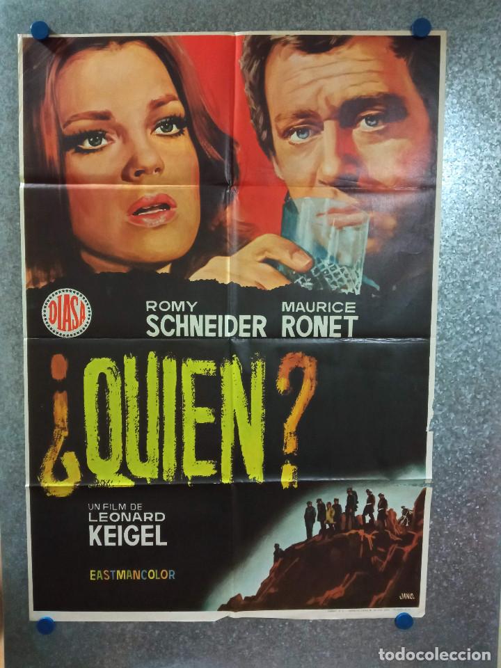 Kino: &iquest;Qui&eacute;n?. Romy Schneider, Maurice Ronet A&Ntilde;O 1970 POSTER ORIGINAL