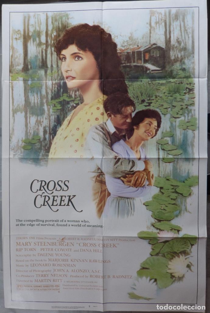 Cinema: Cross Creek Movie Poster,27x41,Original,a&ntilde;o 1983, One Sheet,Mary Steenburgen,Rip Torn
