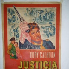 Cine: JUSTICIA Y HONOR - 110 X 75CM - 1958 - LITOGRAFICO