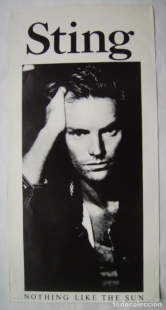 Cine: STING. P&Oacute;STER 48 X 95,5 cms. - Foto 1
