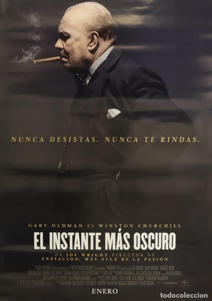Cine: Poster El instante m&aacute;s oscuro - Foto 1
