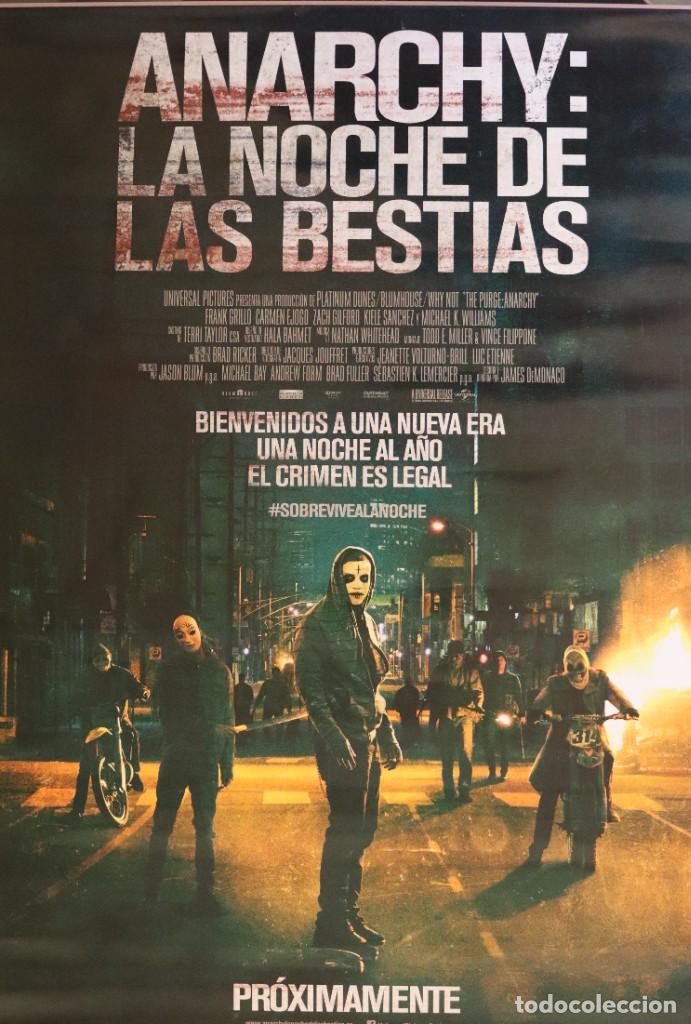pila lote Retrato poster anarchy - la noche de las bestias - Buy Posters of action movies on  todocoleccion