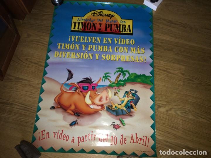 Cine: CARTEL POSTER TIMON Y PUMBA - Foto 1