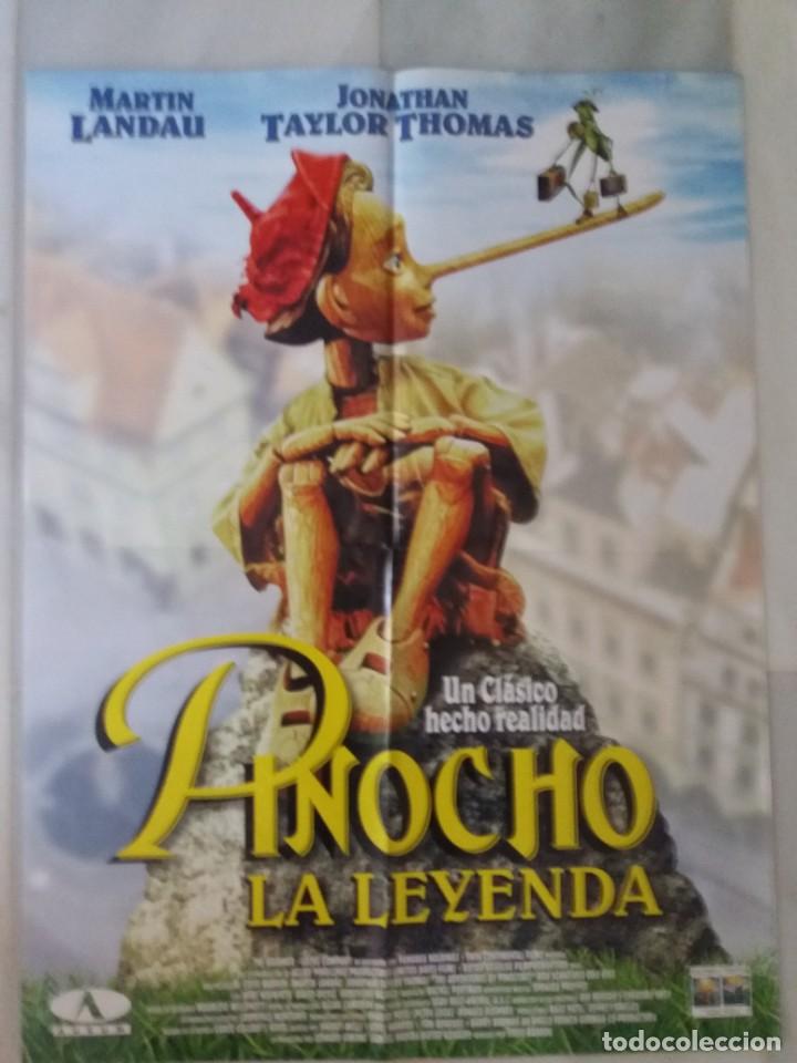 Cin&eacute;ma: POSTER. DE LA PEL&Iacute;CULA PINOCHO LA LEYENDA. COM MARTIN LANDAU. MEDIDAS. 60 X 80 CTMS.