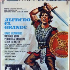 Cine: ALFREDO EL GRANDE. MICHAEL YORK. CARTEL ORIGINAL 1969. 70X100