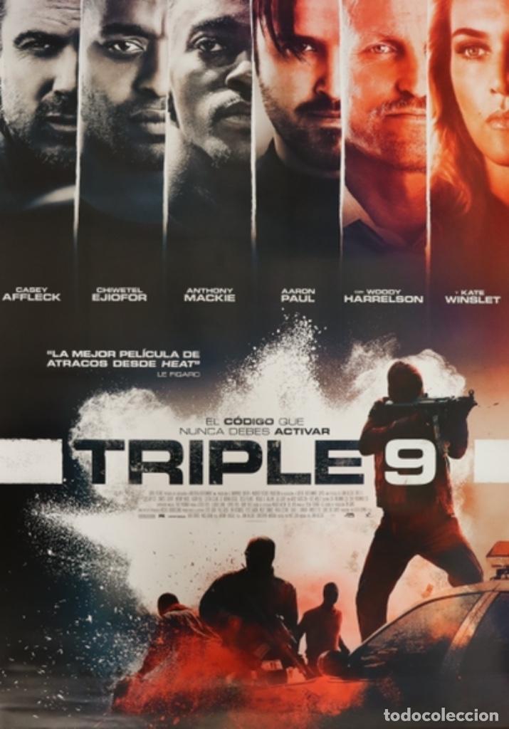 Cine: P&oacute;ster Triple 9 - Foto 1