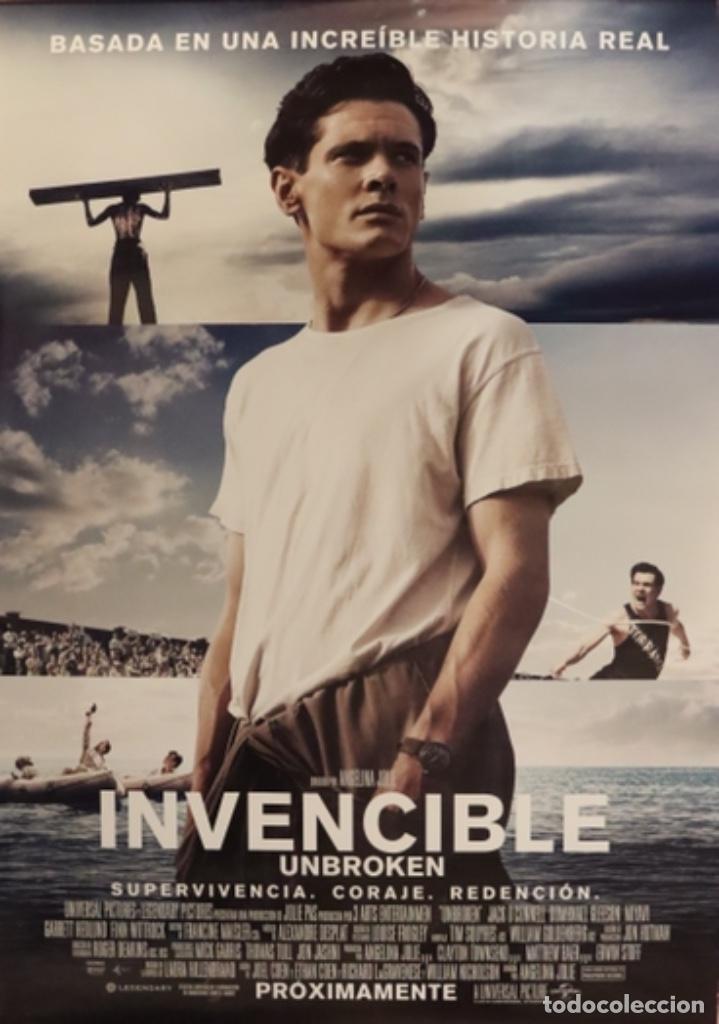 Cine: P&oacute;ster Invencible - Unbroken - Foto 1