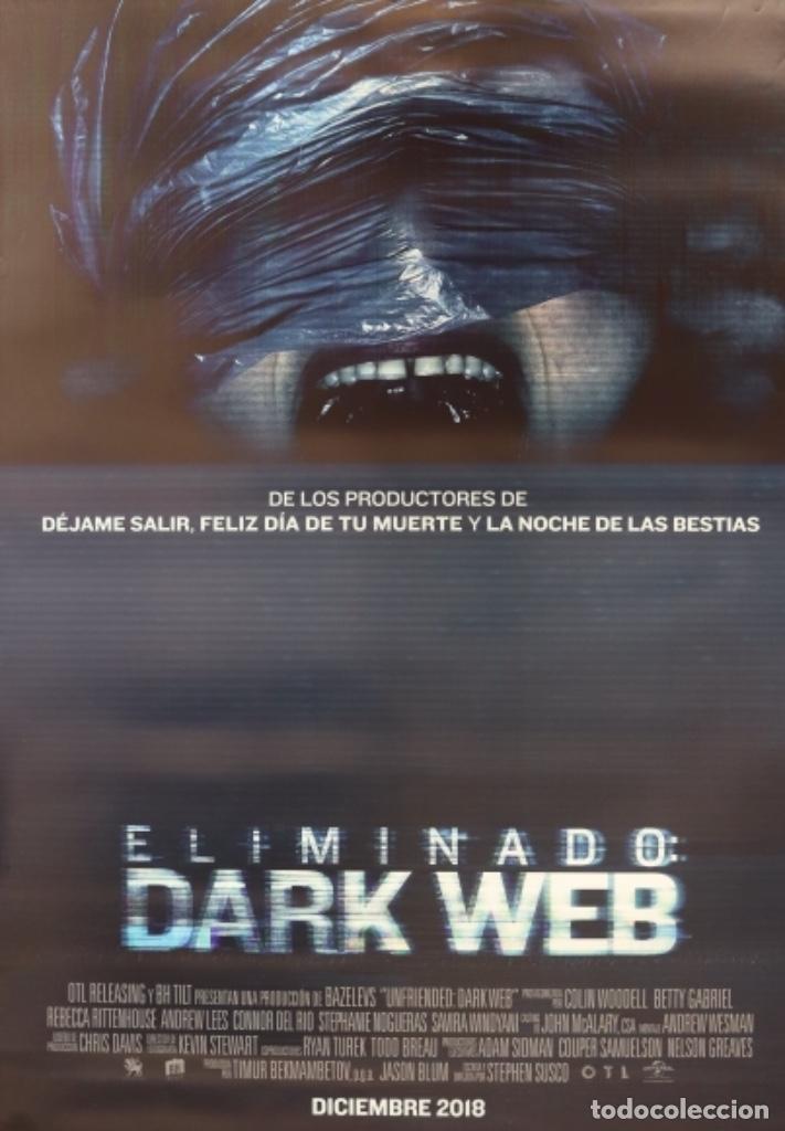 Cine: P&oacute;ster Eliminado - Dark web - Foto 1