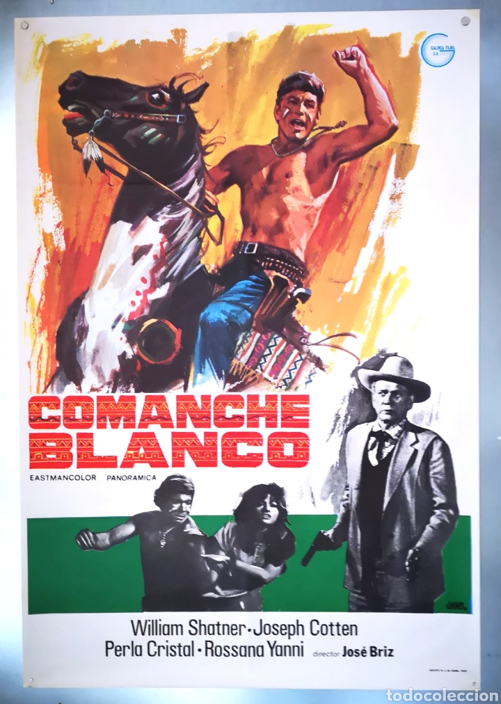 Cine: COMANCHE BLANCO - 70X100 - 1979 - (5) - Foto 1