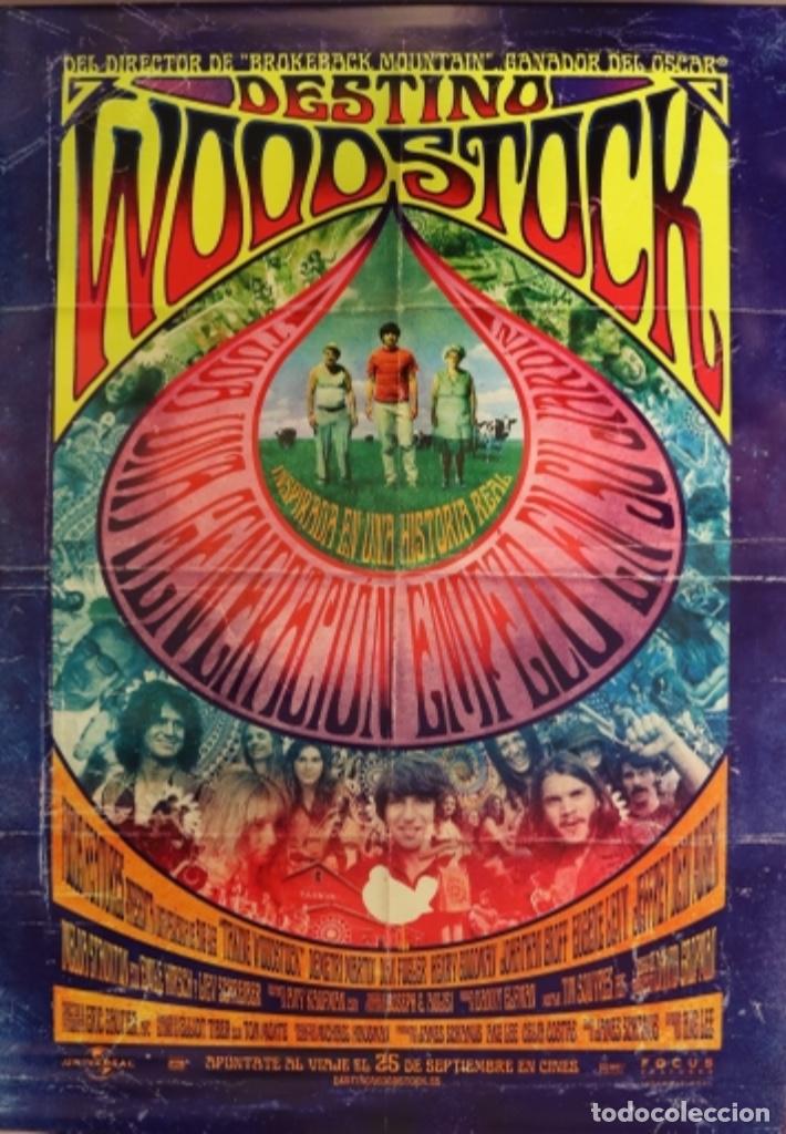 Cinema: P&oacute;ster destino Woodstock