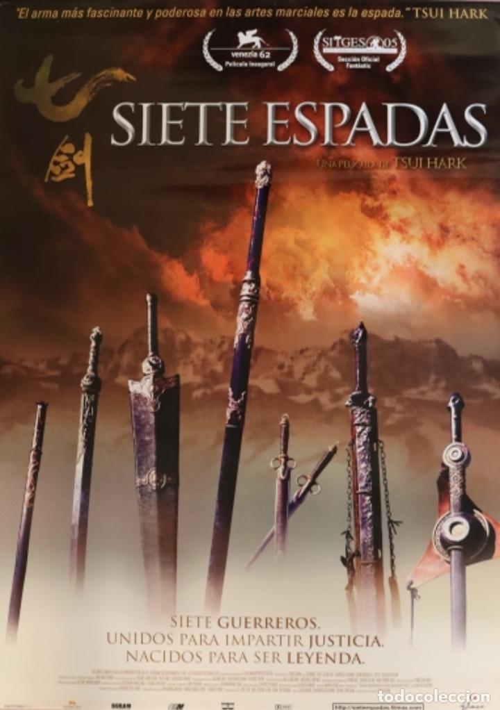 Cine: P&oacute;ster Siete espadas - Foto 1