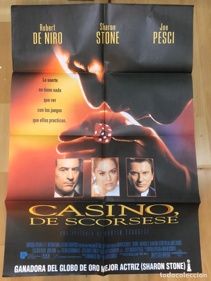 Cinema: Cartel de casino Martin scorsese Sharon Stone Robert de Niro