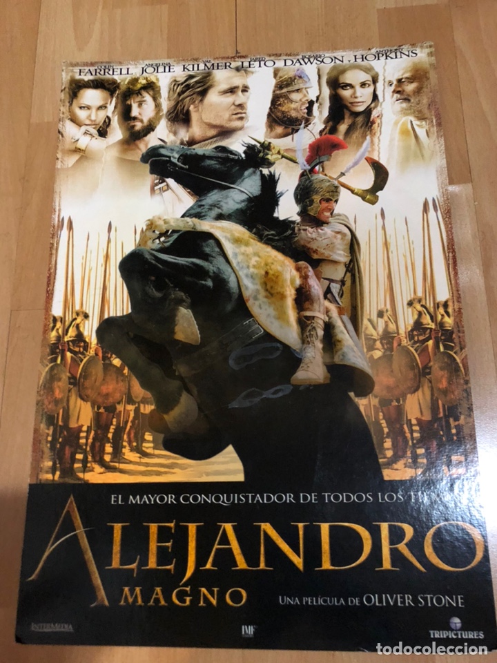 gran display de alejandro magno.colin farrell.a Comprar Carteles y