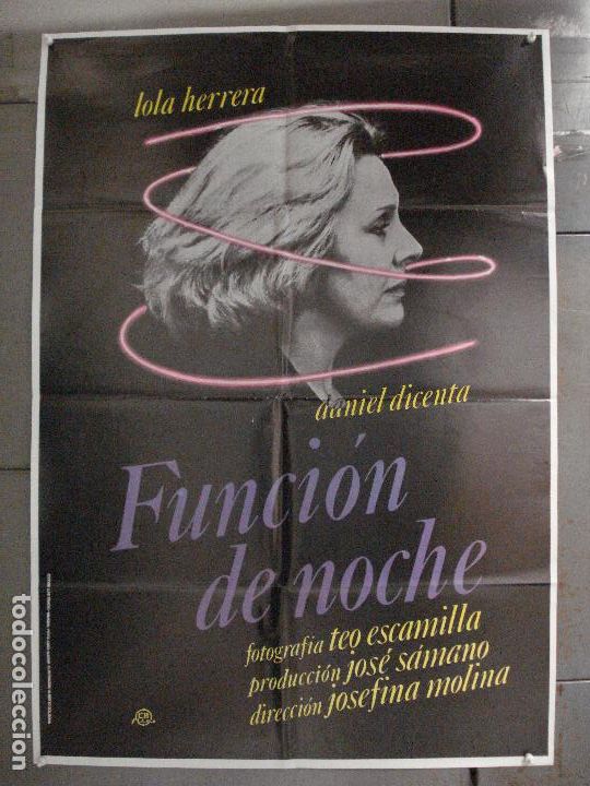 Cinema: CDO 8085 FUNCION DE NOCHE LOLA HERRERA JOSEFINA MOLINA POSTER ORIGINAL 70X100 ESTRENO