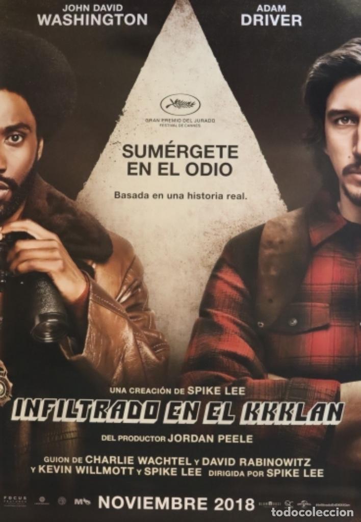 Cine: P&oacute;ster Infiltrado en el kkklan - Foto 1