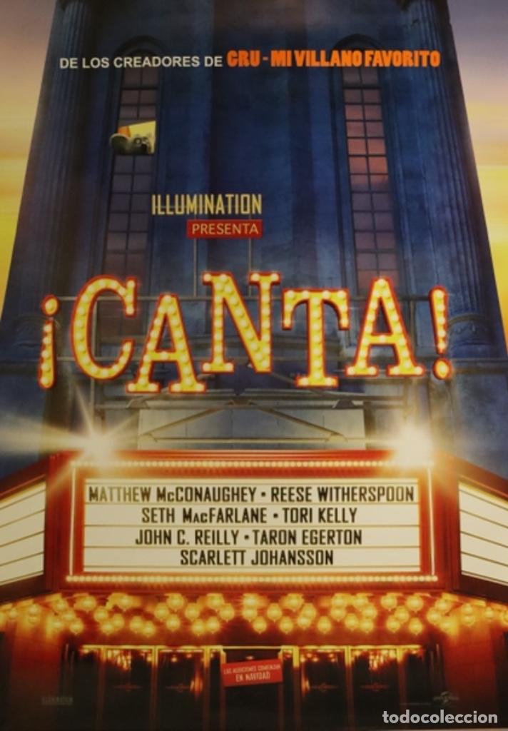 Cine: P&oacute;ster canta - Foto 1