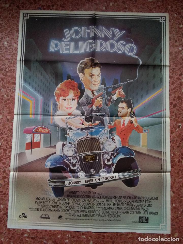 Cinema: POSTER CARTEL ORIGINAL PELICULA JOHNNY PELIGROSO 100X70