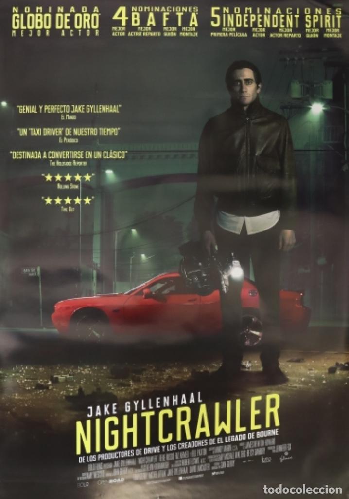 Cine: P&oacute;ster Nigthcrawler - Foto 1
