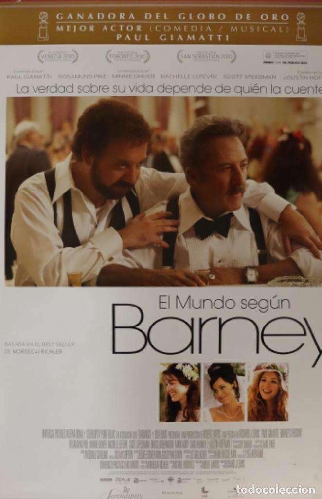 Cine: P&oacute;ster El mundo seg&uacute;n seg&uacute;n Barney