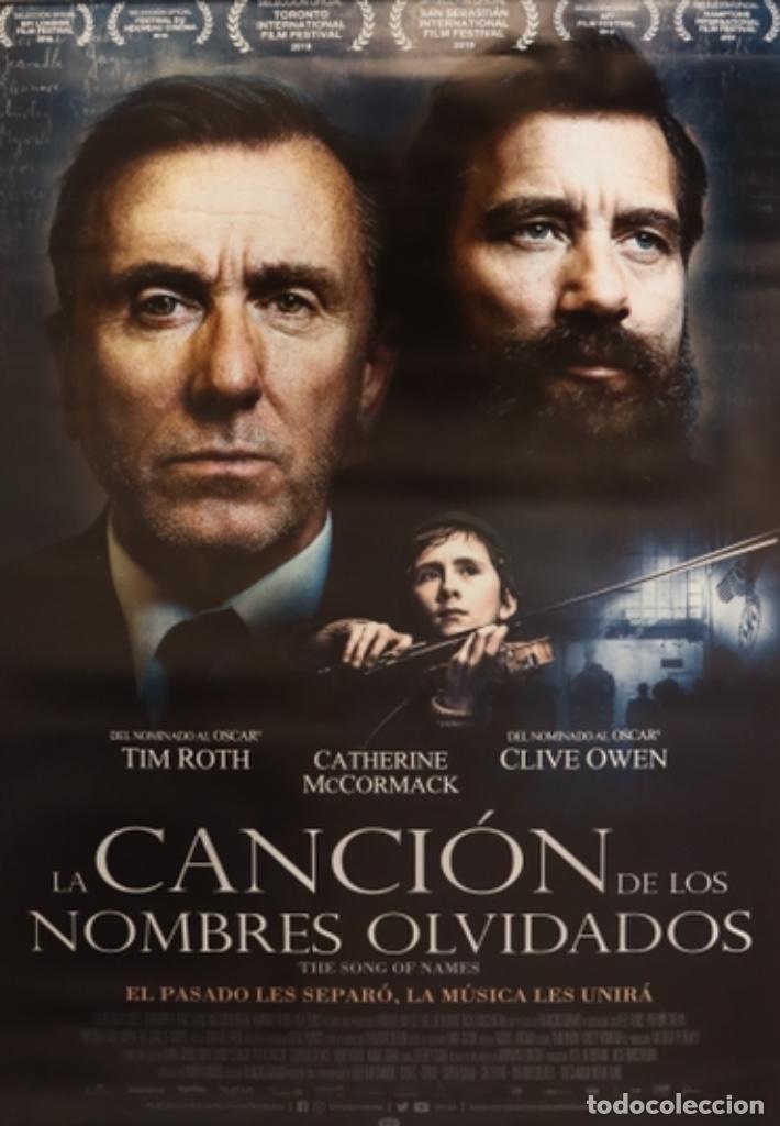 Cine: P&oacute;ster La canci&oacute;n de los nombres olvidados