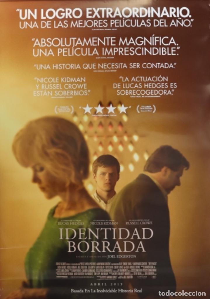 Cine: P&oacute;ster Identidad borrada - Foto 1