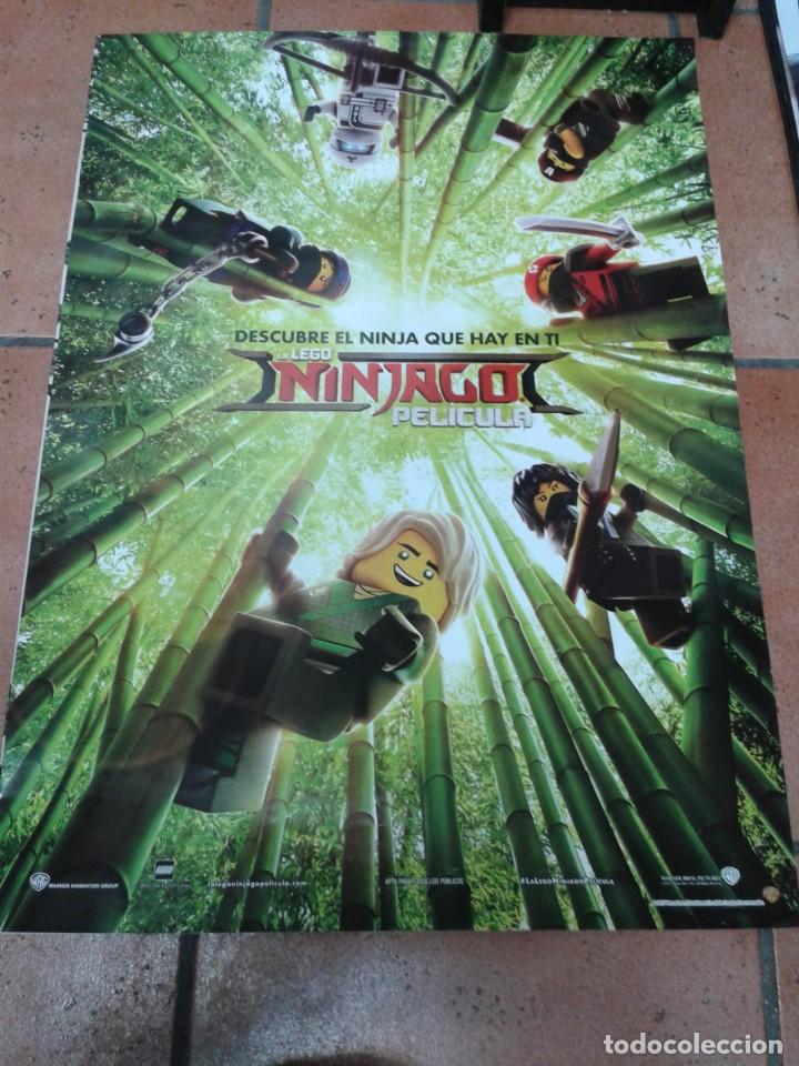 lego ninjago la pelicula. poster - Carteles y Posters de películas infantiles antiguas en todocoleccion - 233748210