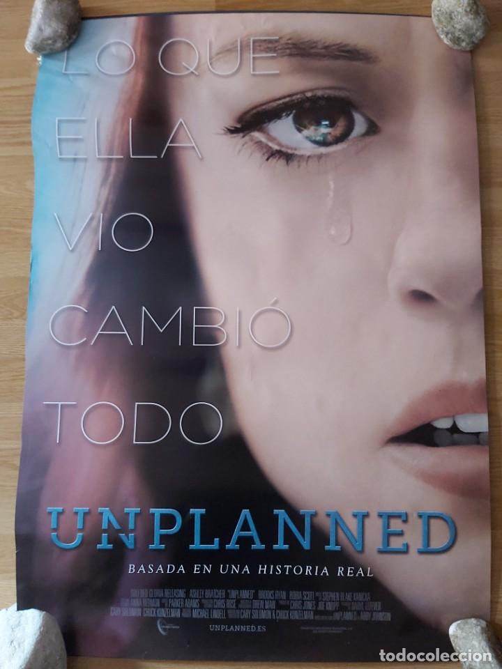 Cinema: Unplanned - aprox 70x100 Cartel ORIGINAL Cine (L80)