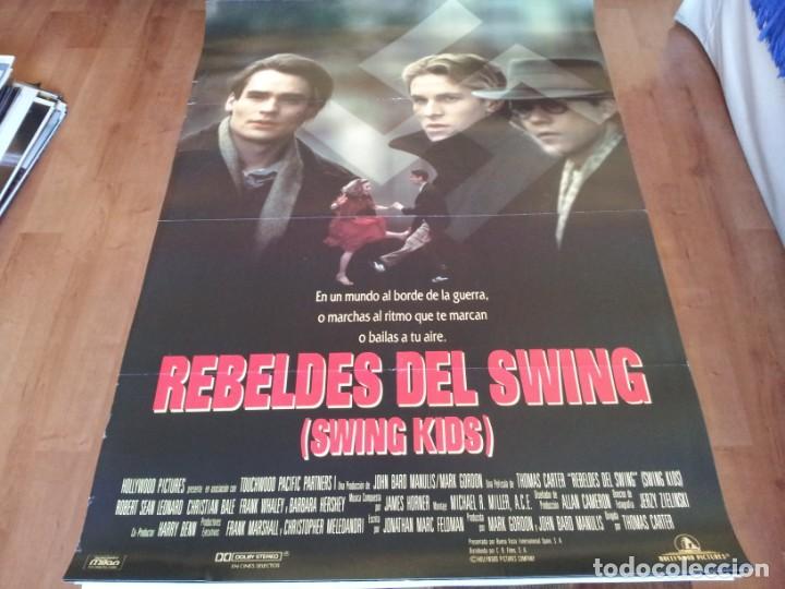 Cinema: Rebeldes del swing - Robert Sean Leonard, Christian Bale - poster original buenavista 1993