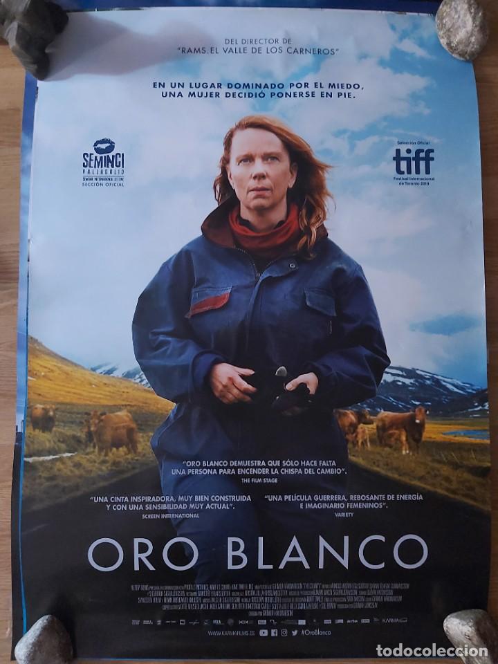 Cinema: Oro blanco - aprox 70x100 Cartel ORIGINAL cine (L81)