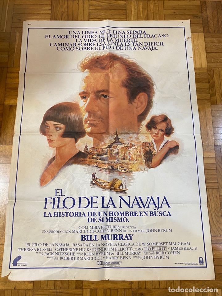 Kino: Cartel de cine EL FILO DE LA NAVAJA