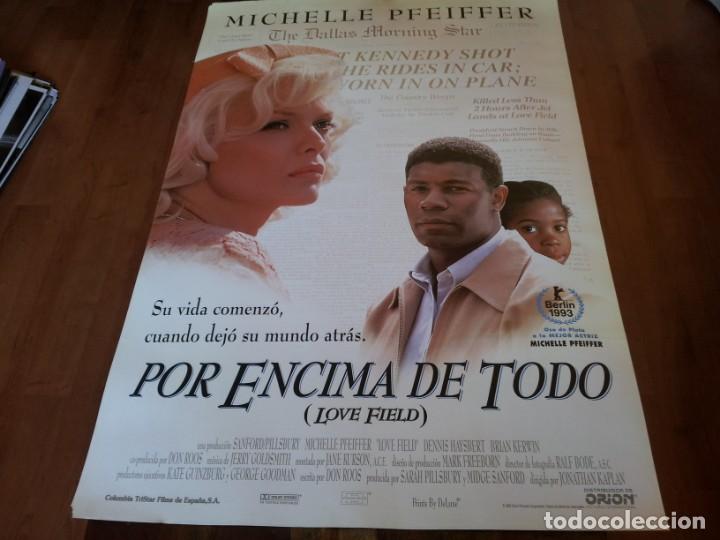 Cinema: Por encima de todo - Michelle Pfeiffer, Dennis Haysbert,Brian kerwin - poster original columbia 1992