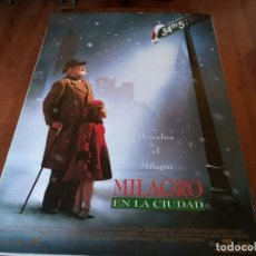 Cine: MILAGRO EN LA CIUDAD - RICHARD ATTENBOROUGH, ELIZABETH PERKINS - POSTER ORIGINAL FOX 1994