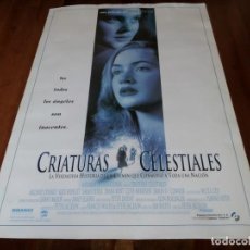 Cine: CRIATURAS CELESTIALES - KATE WINSLET,MELANIE LYNSKEY, PETER JACKSON - POSTER ORIGINAL SOGEPAQ 1994