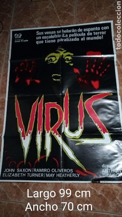 Cine: Virus P&oacute;ster original de la pel&iacute;cula - Foto 1