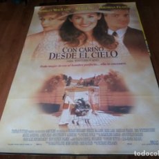 Cine: CON CARIÑO DESDE EL CIELO - SHIRLEY MACLAINE, BRENDAN FRASER - POSTER ORIGINAL COLUMBIA 1996