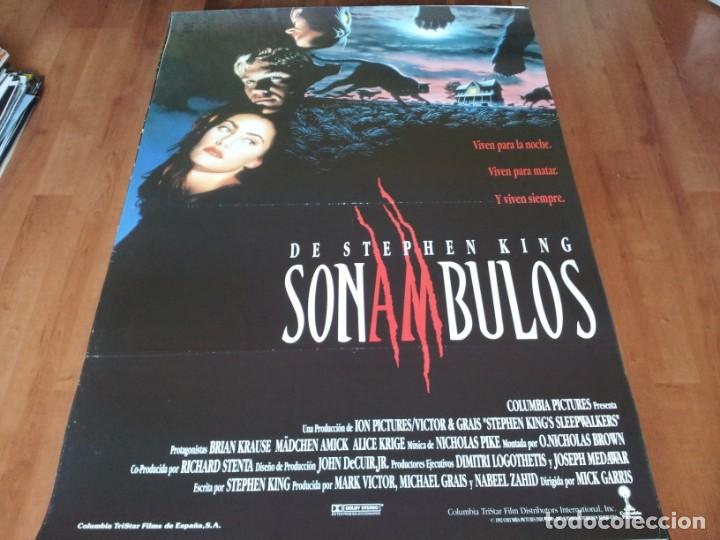 Cine: Sonámbulos de Stephen King - Mädchen Amick, Brian Krause,Alice Krige - poster original columbia 1992 - Foto 1 - 236963825