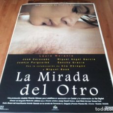 Cine: LA MIRADA DEL OTRO - LAURA MORANTE, JOSÉ CORONADO, MIGUEL BOSE - POSTER ORIGINAL COLUMBIA 1997