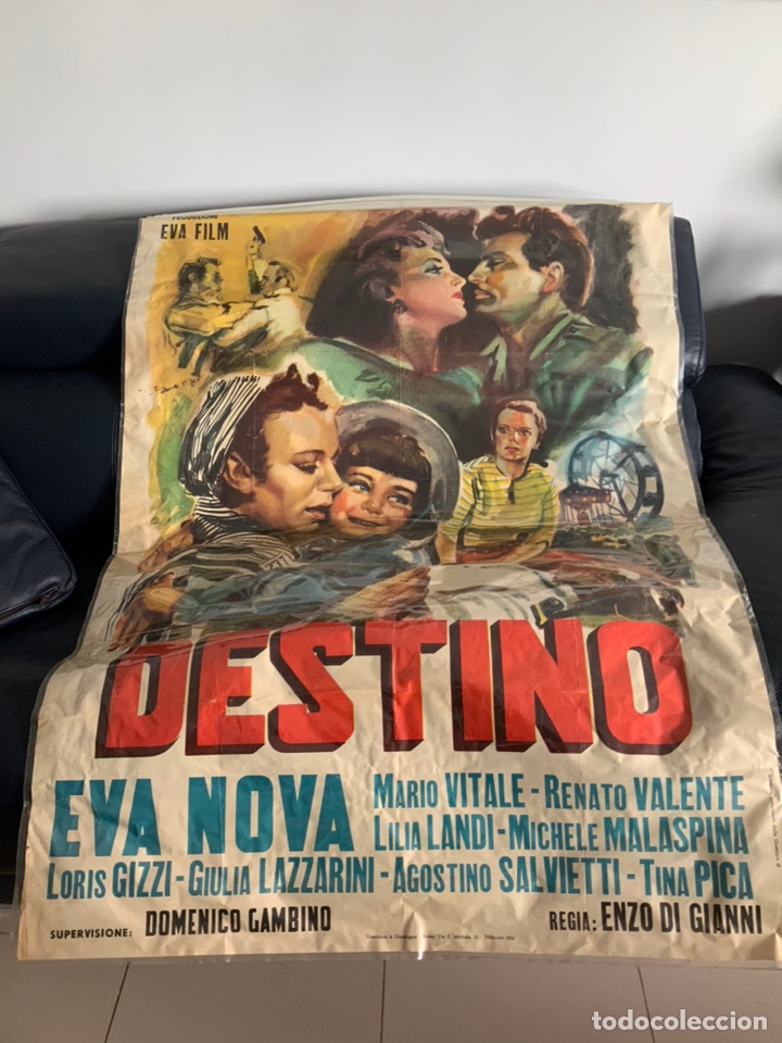 Cinema: Cartel de cine del 1954, DESTINO (pelicula italiana)