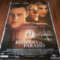 Cine: REGRESO AL PARAÍSO - VINCE VAUGHN, ANNE HECHE, JOAQUIN PHOENIX - POSTER ORIGINAL WARNER 1998