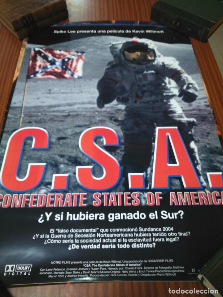 Kino: POSTER DE CINE -- C. S. A. CONFEDERATE STATES OF AMERICA -- POSTER GRANDE --