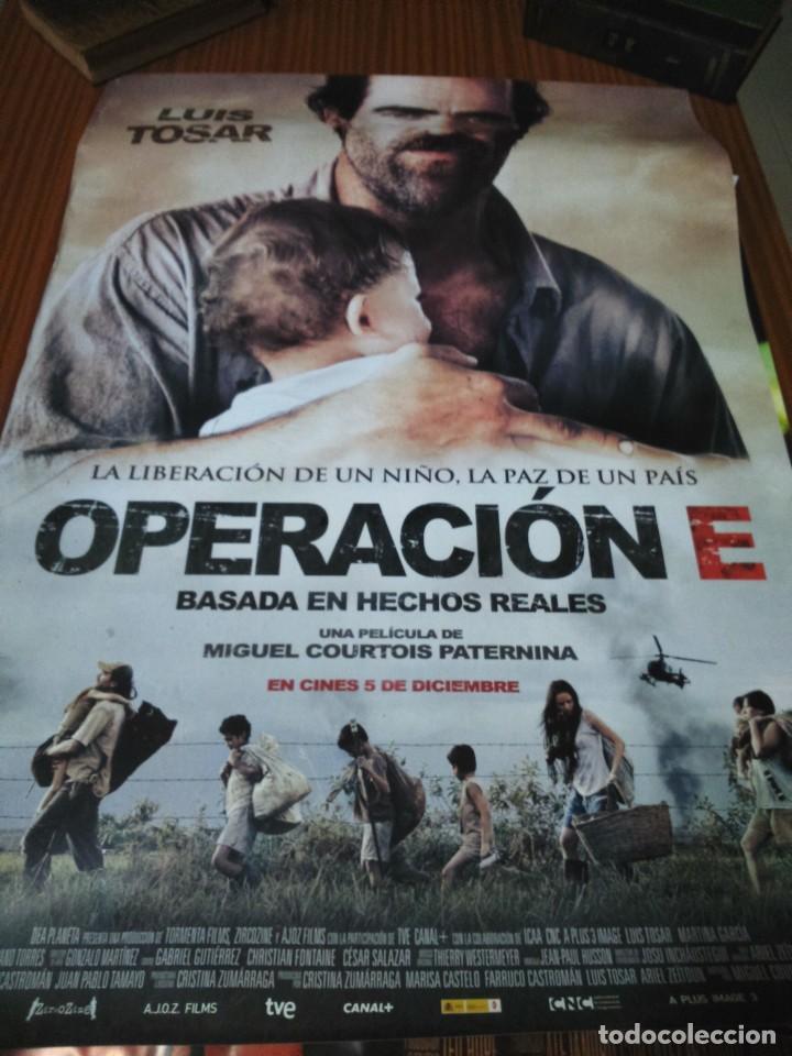 Kino: POSTER DE CINE -- OPERACION E -- POSTER GRANDE -- LUIS TOSAR --