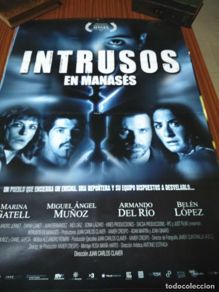 Kino: POSTER DE CINE -- INTRUSUS EN MANASES -- POSTER GRANDE --