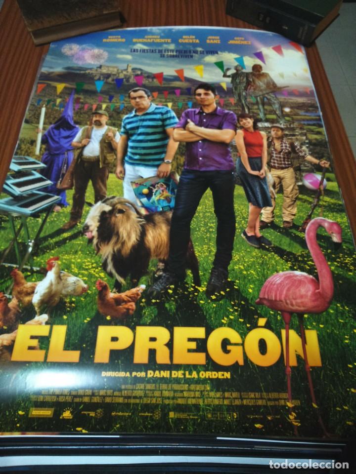 Kino: POSTER DE CINE -- EL PREGON -- POSTER GRANDE -- BERTO ROMERO Y BUENAFUENTE --