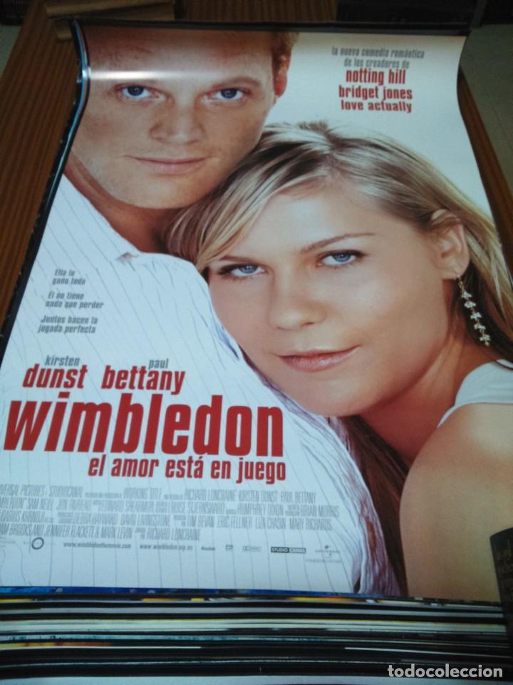 Kino: POSTER DE CINE -- WIMBLEDON, EL AMOR ESTA EN JUEGO -- POSTER GRANDE --