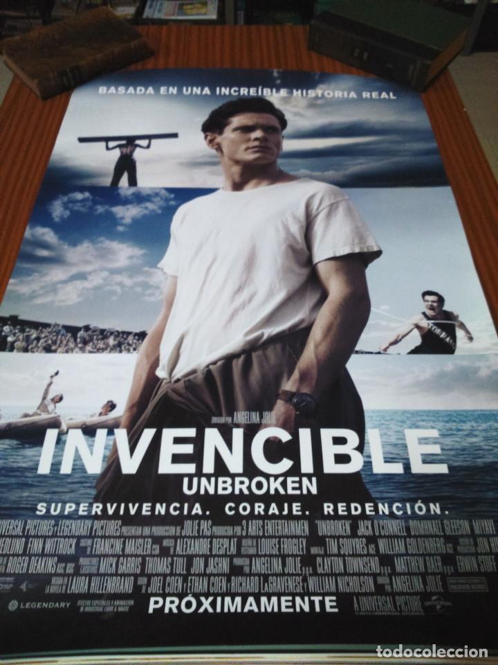 Kino: POSTER DE CINE -- INVENCIBLE -- POSTER GRANDE --